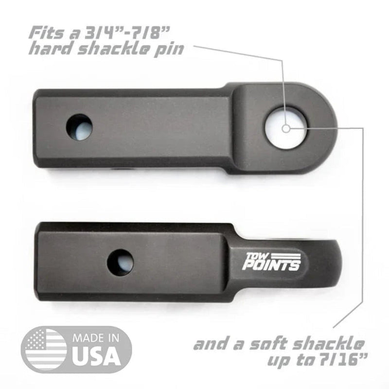 Yankum Ropes - 2" Hitch Receiver Recovery Point - Goats Trail