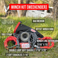 Yankum Ropes Off - Road Winch Kit - Goats Trail