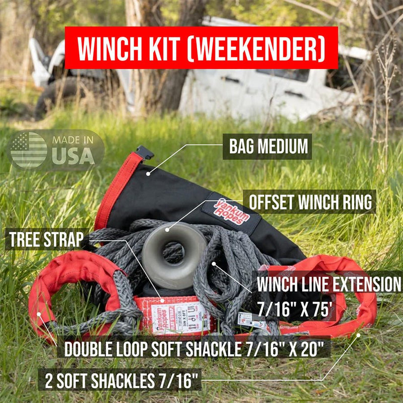 Yankum Ropes Off - Road Winch Kit - Goats Trail