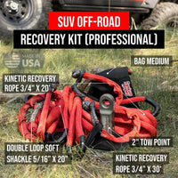 Yankum Ropes SUV Off - Road Recovery Kit - Goats Trail