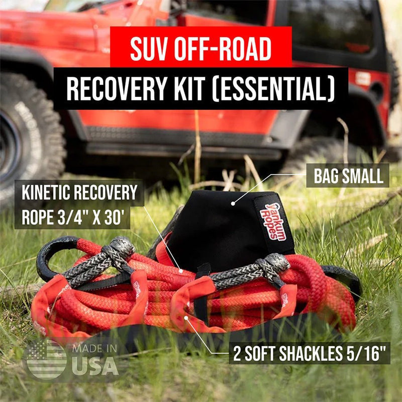 Yankum Ropes SUV Off - Road Recovery Kit - Goats Trail