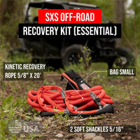 Yankum Ropes - SXS Off - Road Recovery Kit - Made in the USA - Goats Trail