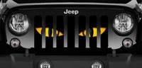 Yellow Jeep Chaos Eyes Grille Insert - Goats Trail