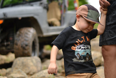 Goats Trail Off-Road Apparel Company-Built Wild Ford Bronco Tee Shirt