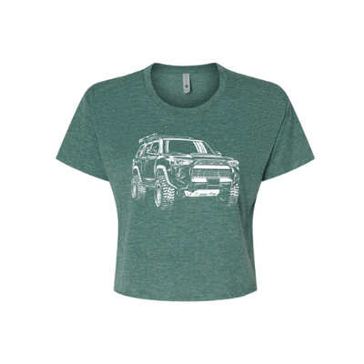 4Runner Crop Top - Goats Trail Off-Road Apparel Company
