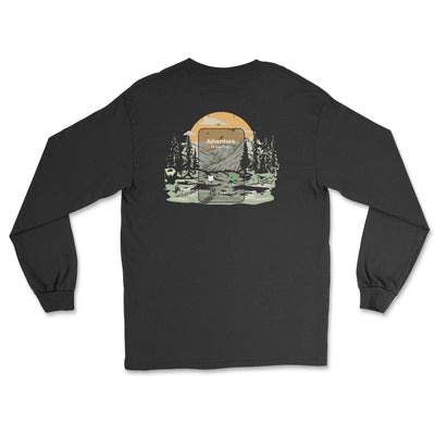 Adventure is Calling Long Sleeve Tee Shirt - Goats Trail Off-Road Apparel Company