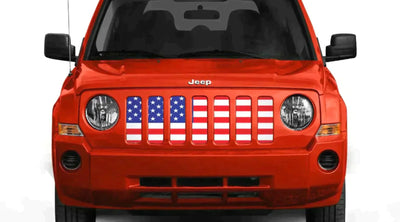 American Flag Jeep Grille Insert - Goats Trail