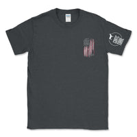 American Flag Tread Duck Themed Tee Shirt - Goats Trail