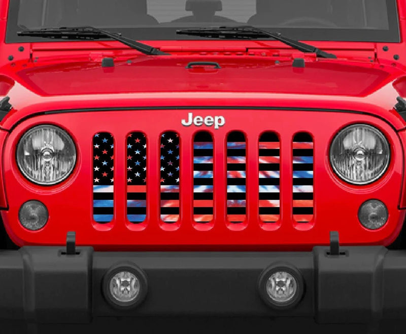 American Pride Tye - Dye Grille Insert - Goats Trail