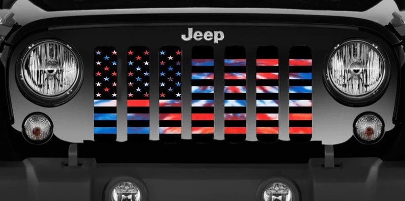 American Pride Tye - Dye Grille Insert - Goats Trail