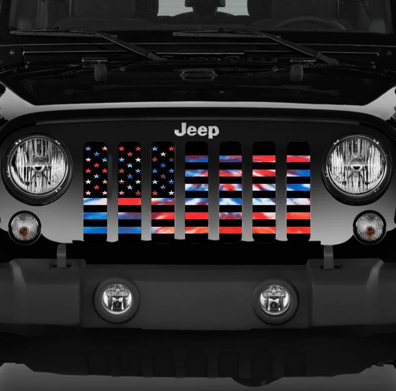 American Pride Tye - Dye Grille Insert - Goats Trail