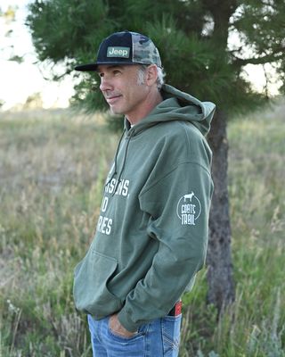 Bad Decisions Good Stories Hoodie - Goats Trail