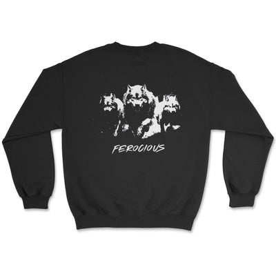 Be Fierce Wolf Pack Off-Road Crewneck - Goats Trail Off-Road Apparel Company