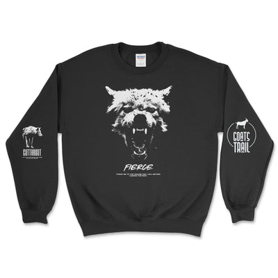 Be Fierce Wolf Pack Off-Road Crewneck - Goats Trail Off-Road Apparel Company