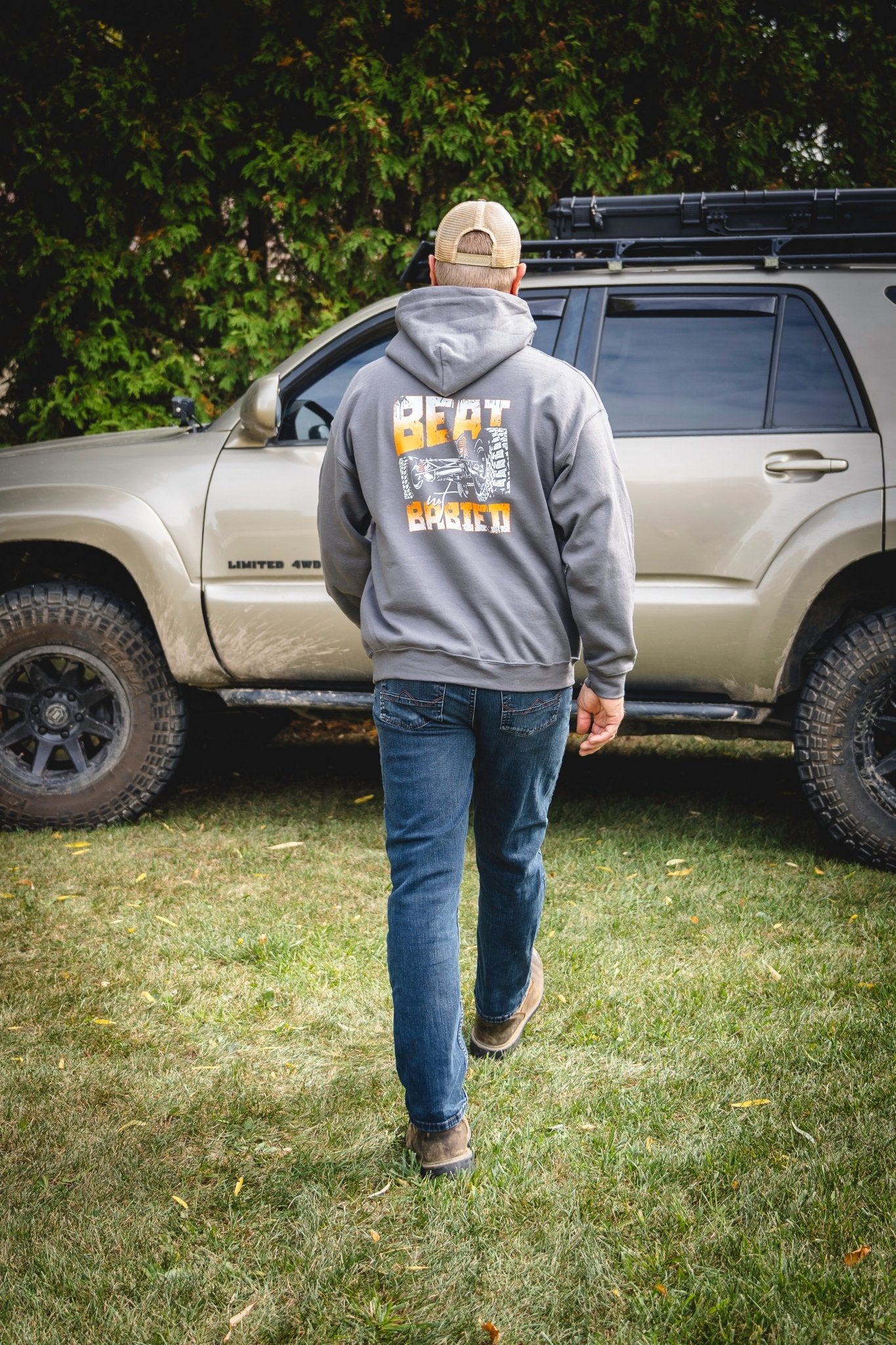 Beat Not Babied Hoodie - Goats Trail Off-Road Apparel Company