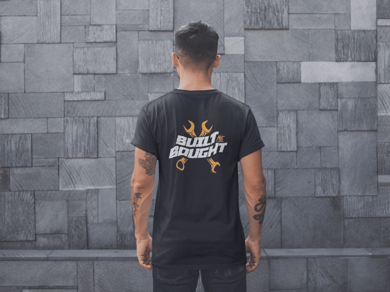 Big and Tall - Built Not Bought T-shirt - Goats Trail