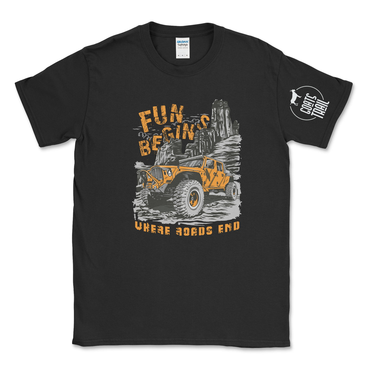 Big and Tall-Fun Begins Where the Roads End - Goats Trail Off-Road Apparel Company