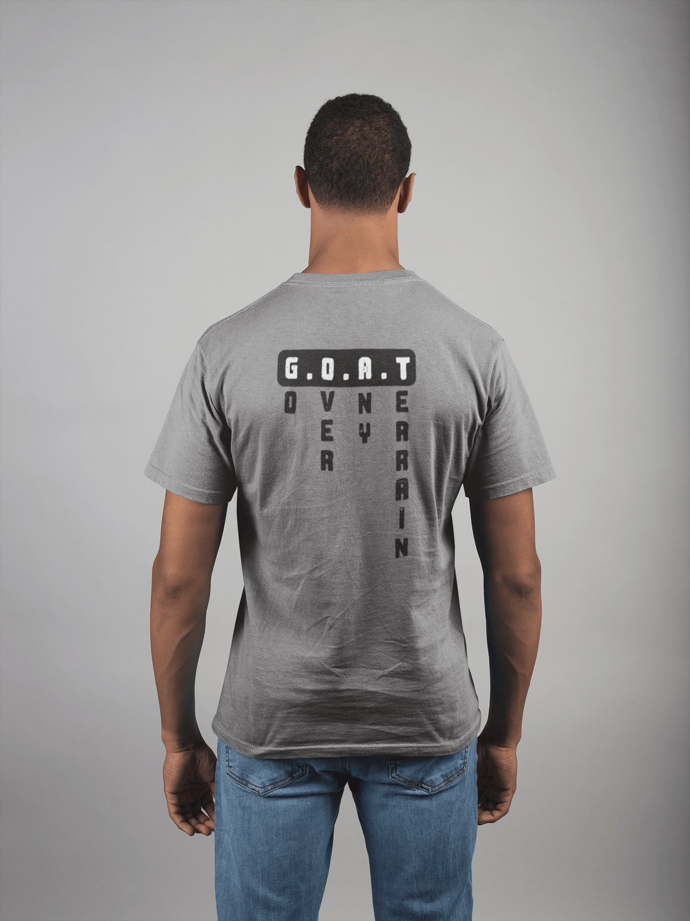 Big and Tall-G.O.A.T. Mode Graphic Tee - Goats Trail