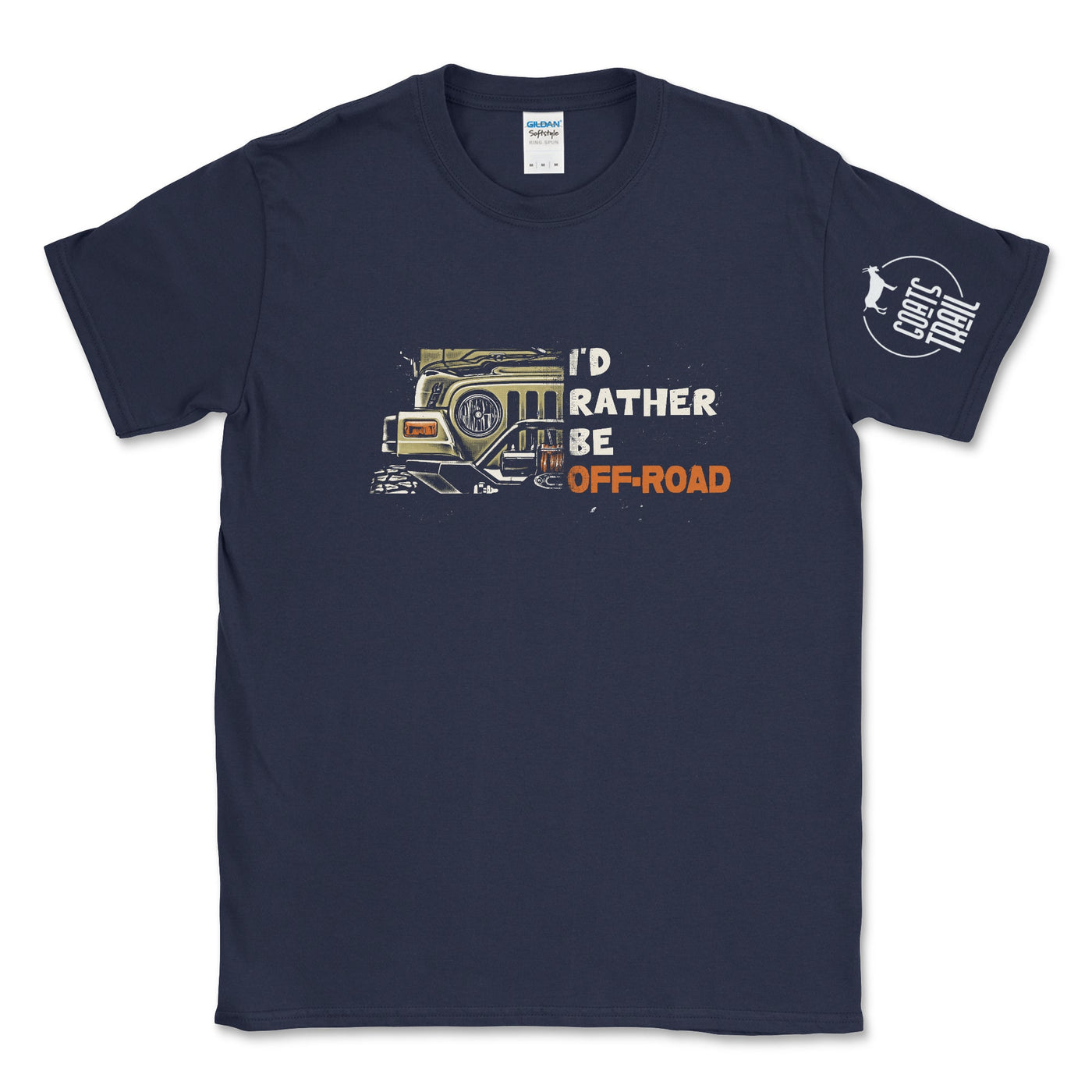 Big and Tall-I'd Rather Be Off Road Shirt - Goats Trail Off-Road Apparel Company