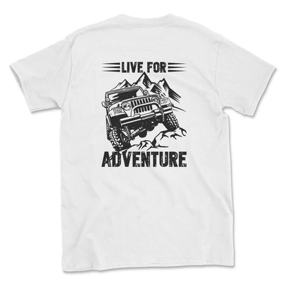 Big and Tall-Live for Adventure T-shirt - Goats Trail Off-Road Apparel Company