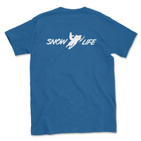 Big and Tall - Snowmobile Sled Life T-shirt - Goats Trail