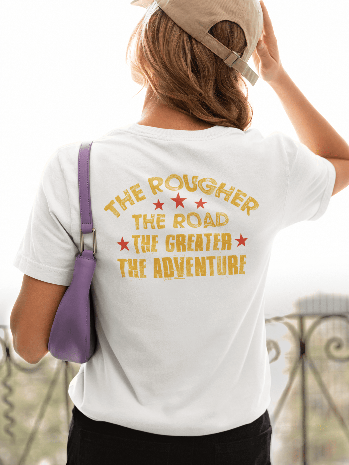 Big and Tall Tee Shirt-Great Adventures Rough Roads - Goats Trail Off-Road Apparel Company
