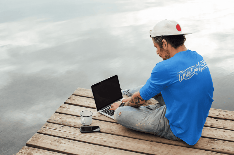 Big and Tall - Wheeling Lifestyle Graphic Tee - Goats Trail