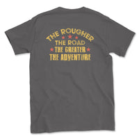 Big & Tall Tee Shirt - Great Adventures Rough Roads - Goats Trail