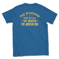 Big & Tall Tee Shirt - Great Adventures Rough Roads - Goats Trail