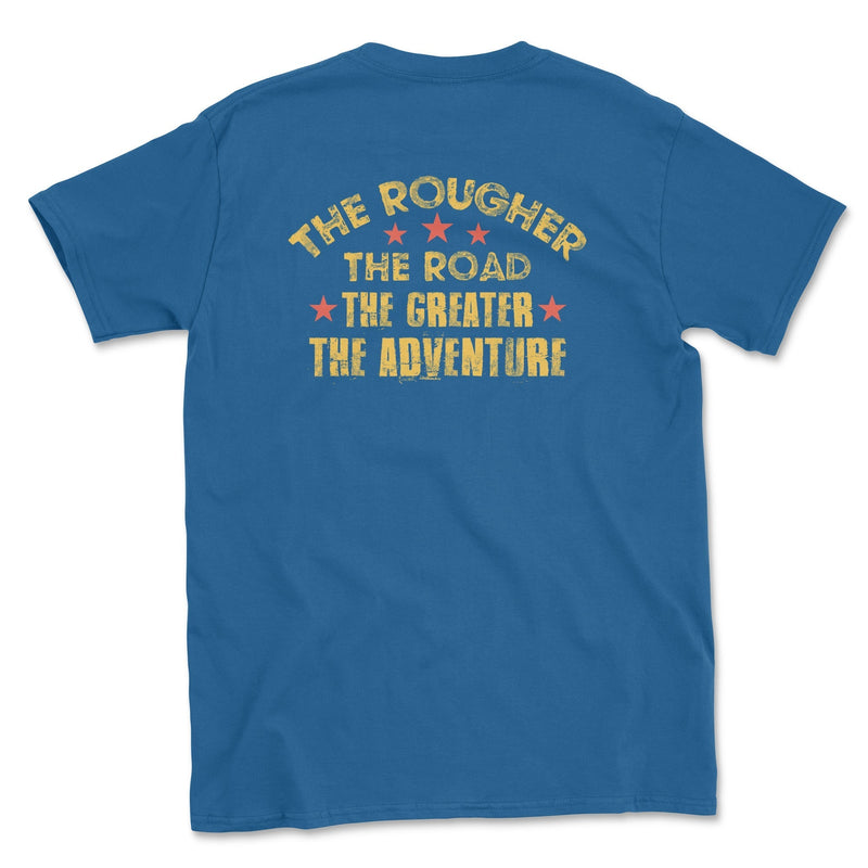 Big & Tall Tee Shirt - Great Adventures Rough Roads - Goats Trail