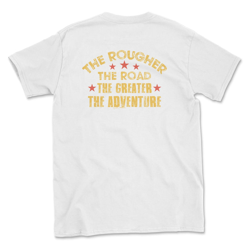 Big & Tall Tee Shirt - Great Adventures Rough Roads - Goats Trail