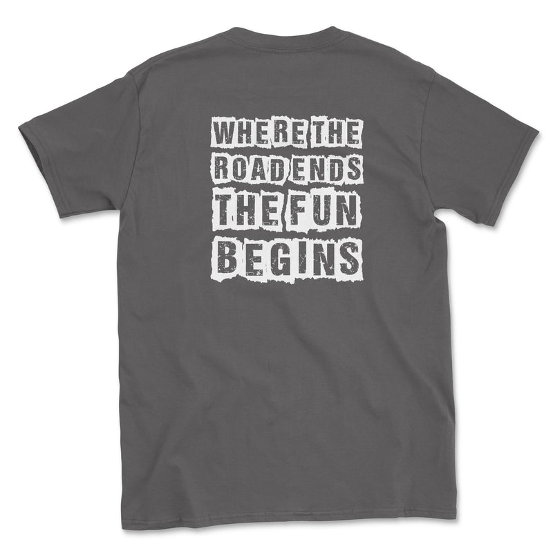 Big & Tall - Where the Road Ends the Fun Begins Offroad Tee - Goats Trail