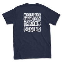 Big & Tall - Where the Road Ends the Fun Begins Offroad Tee - Goats Trail