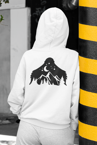 Bigfoot Mountain Landscape Hoodie - Goats Trail Off-Road Apparel Company