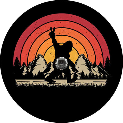 Bigfoot Sunset Spare Tire Cover - Goats Trail