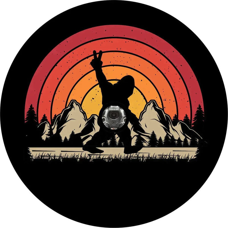 Bigfoot Sunset Spare Tire Cover–Ultimate Tire Protection - Goats Trail
