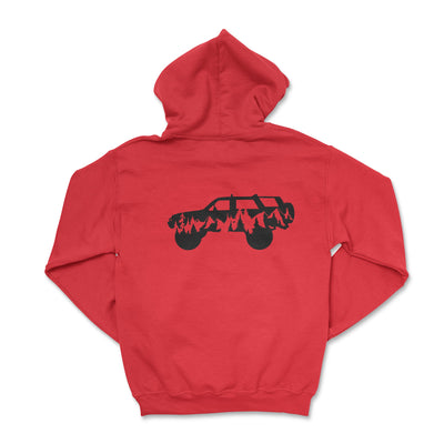 Black 4Runner Hooded Sweatshirt - Goats Trail Off-Road Apparel Company