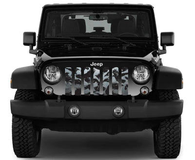 Black Crows Spooky Grille Insert Jeep Grille Inserts