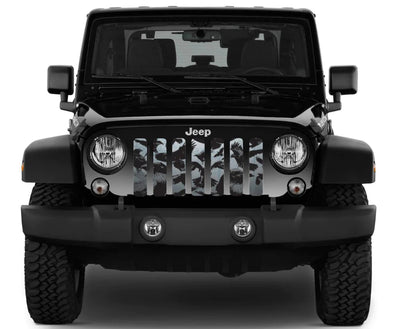 Black Crows Spooky Jeep Grille Insert - Goats Trail Off-Road Apparel Company