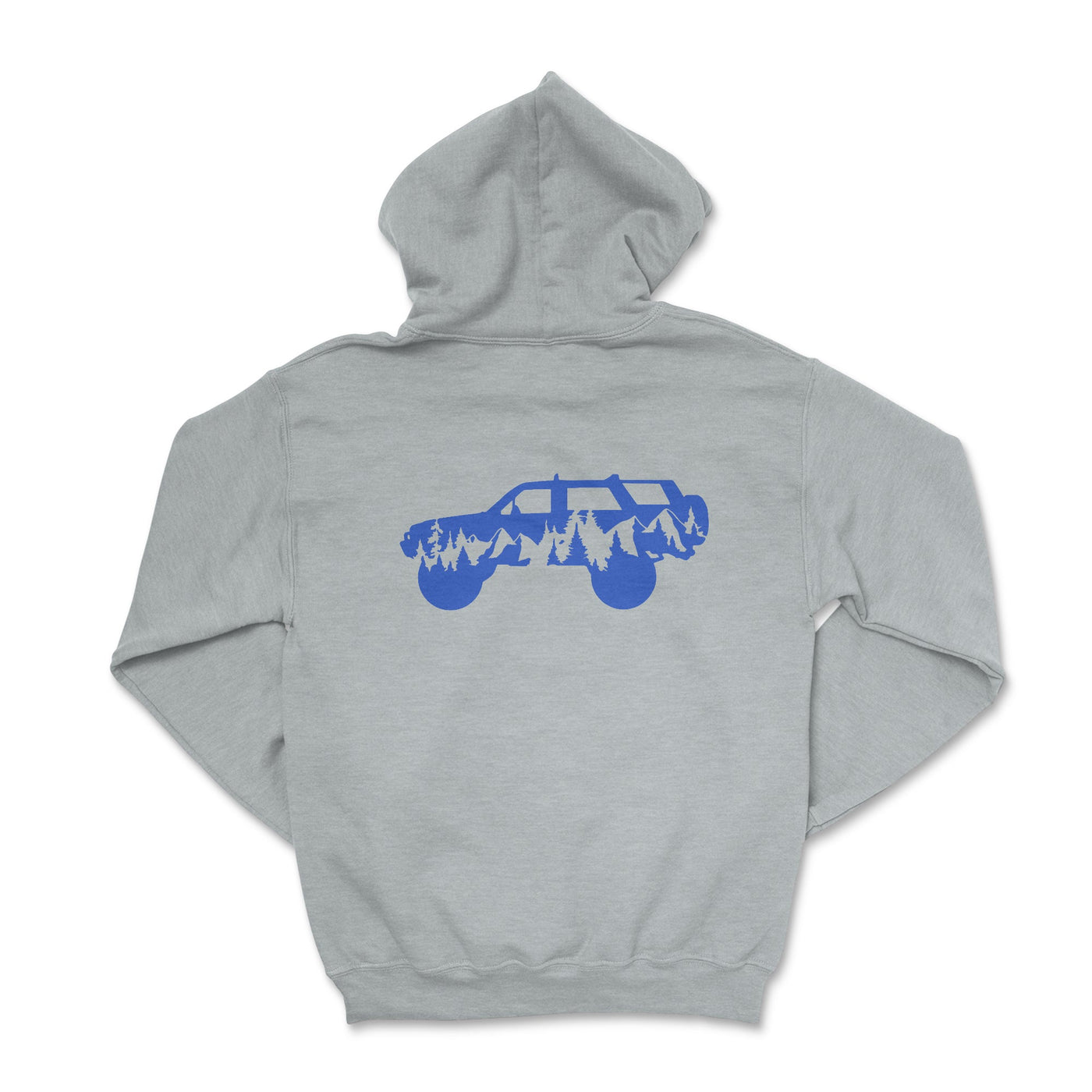Blue 4Runner Hooded Sweatshirt - Goats Trail Off-Road Apparel Company