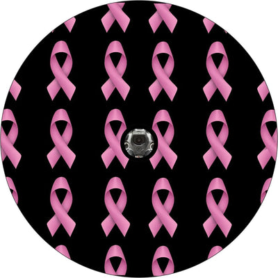 Breast Cancer Pink Ribbons Spare Tire Cover - Goats Trail