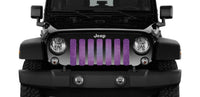 Bright Purple Sparkle Flex Grille Insert - Add Some Sparkle to Your Rig! - Goats Trail