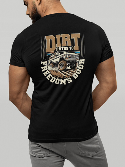 Bronco Graphic Off-road Dirt Roads - Goats Trail Off-Road Apparel Company
