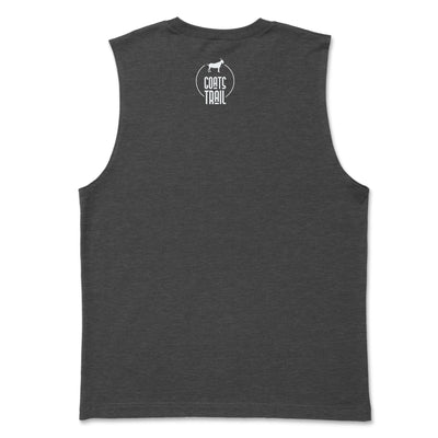 Buckle Up Butter Cup Men's Muscle Tank Top - Goats Trail Off-Road Apparel Company