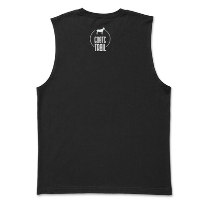 Buckle Up Butter Cup Men's Muscle Tank Top - Goats Trail
