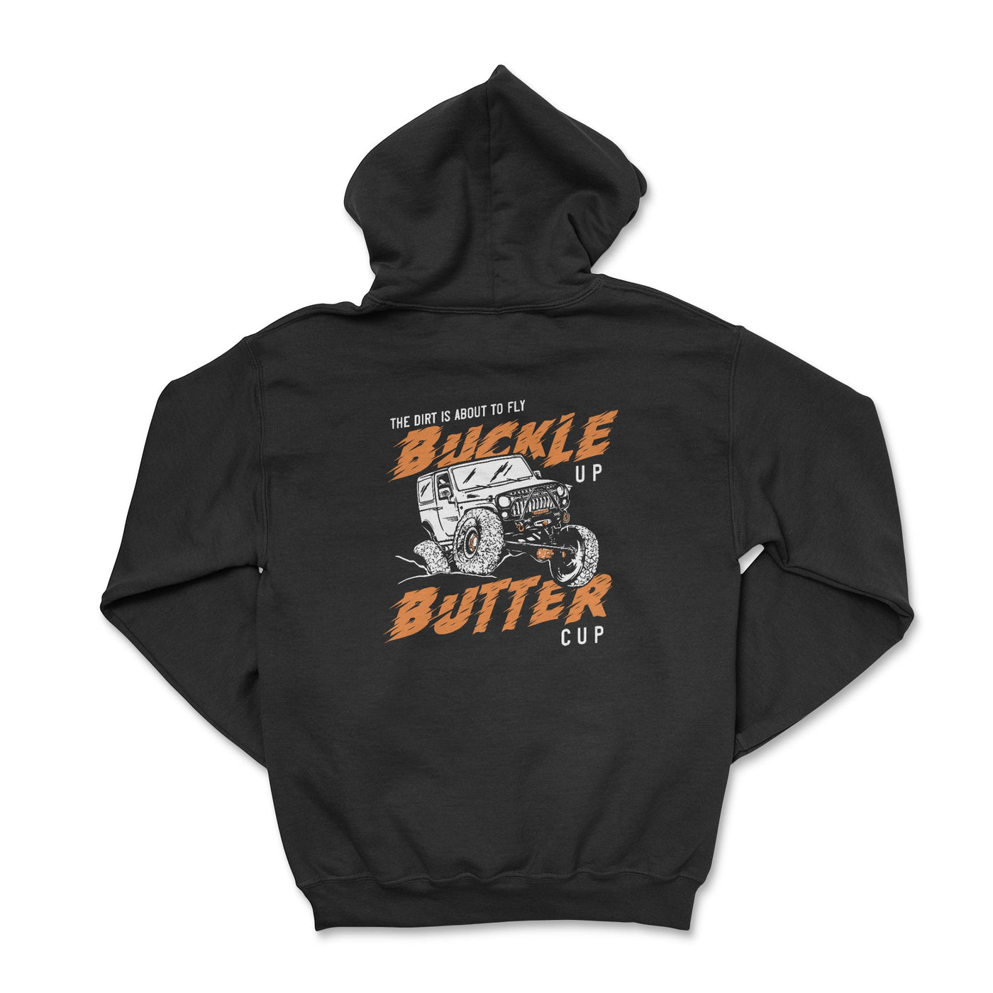 Buckle Up Butter Cup Zip-Up Hoodie - Goats Trail Off-Road Apparel Company