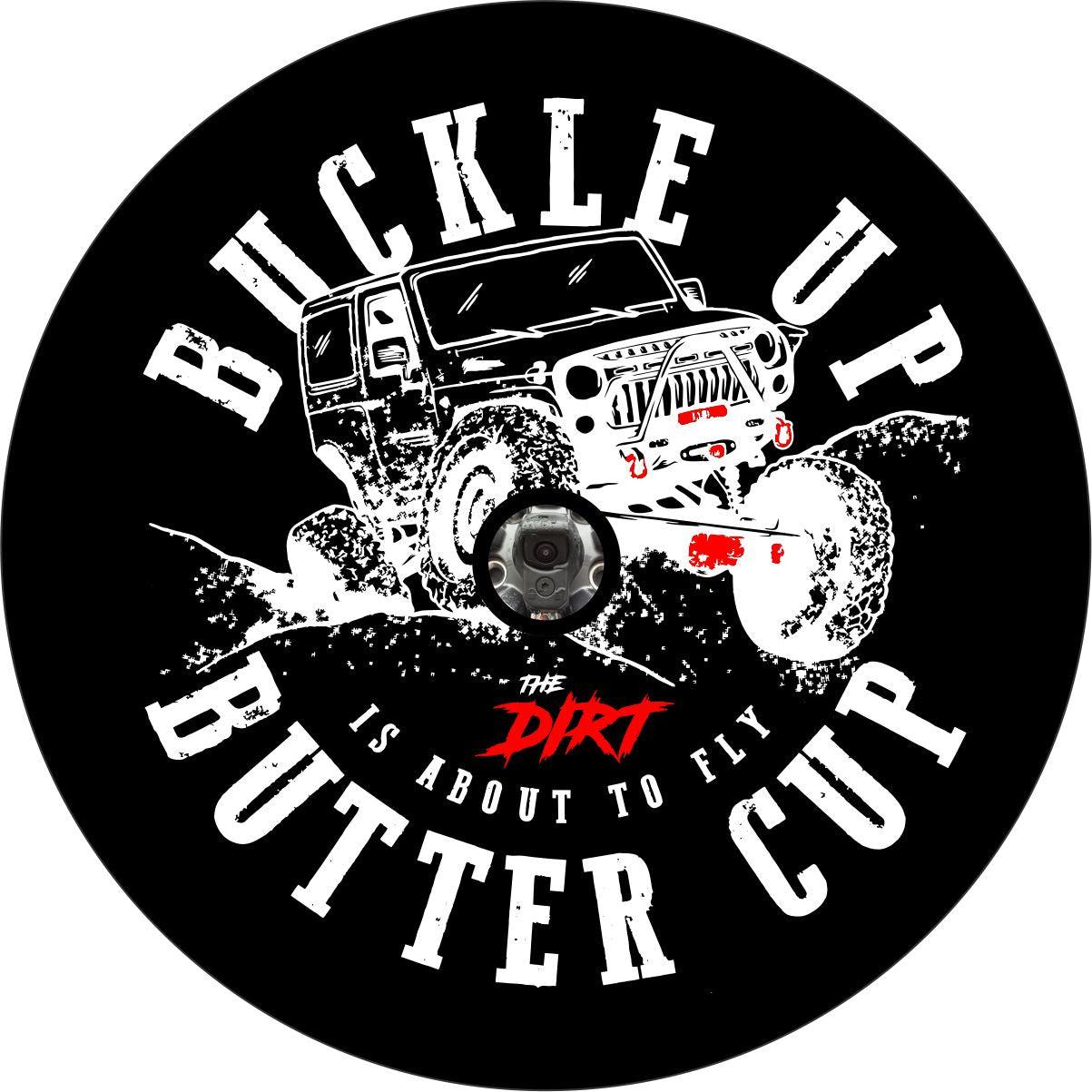 Buckle Up Buttercup Spare Tire Cover - Goats Trail