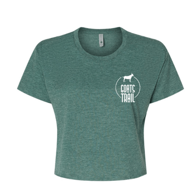 Built Not Bought Crop Top - Goats Trail Off-Road Apparel Company