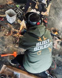 Built Not Bought Hoodie - Goats Trail