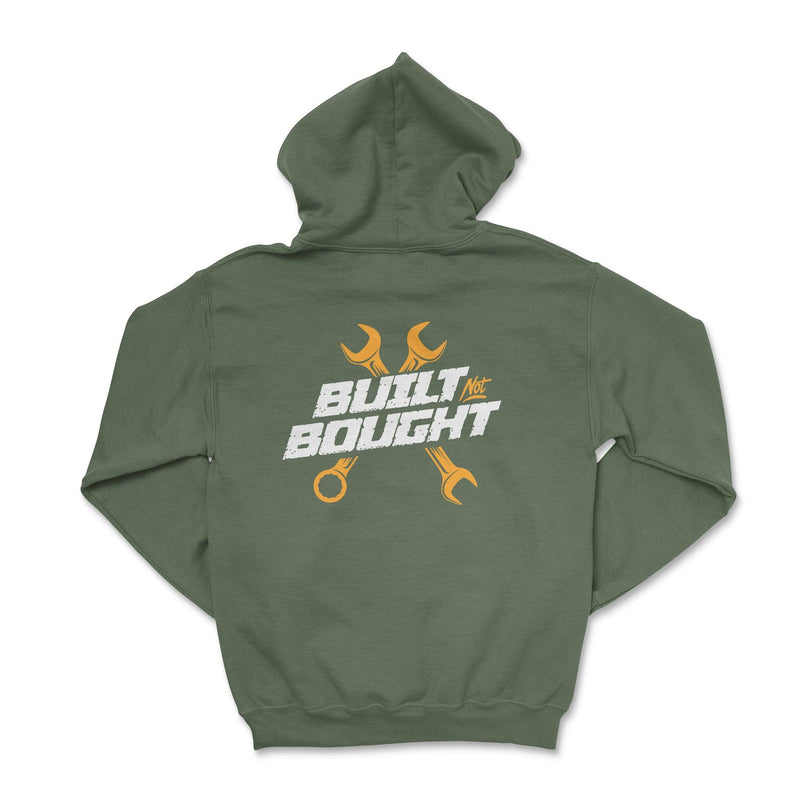 Built Not Bought Hoodie - Goats Trail